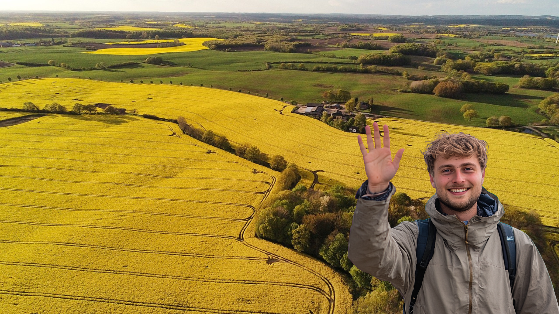 Goldene Felder im Frühlingswind – Mit Finn durch die Rapsblüte in Schleswig-Holstein